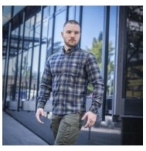 Košeľa M-Tac Redneck - navy-sivá
