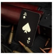 Nášivka M-Tac Ace Of Spades Light - čierna