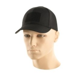 Šiltovka M-Tac Baseball Tactical Cap Elite Flex Rip-Stop - čierna, S/M