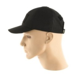 Šiltovka M-Tac Baseball Tactical Cap Elite Flex Rip-Stop - čierna, S/M