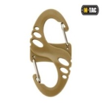 Karabína dvojitá taktická M-Tac S-Hook - coyote