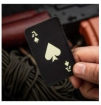 Nášivka M-Tac Ace Of Spades Light - čierna