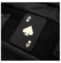 Nášivka M-Tac Ace Of Spades Light - čierna