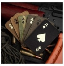 Nášivka M-Tac Ace Of Spades Light - čierna