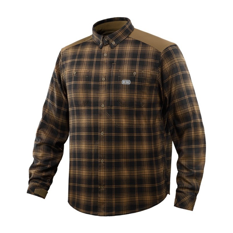 Košeľa M-Tac Redneck - coyote-čierna, XL Košeľa M-Tac Redneck - coyote-čierna, XL