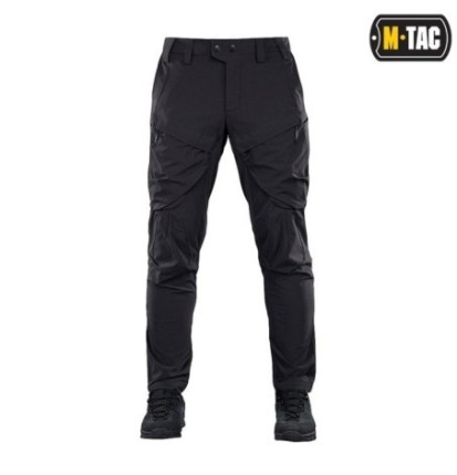 Nohavice M-Tac Rubicon Flex - čierne, 32/34