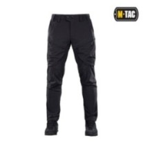Nohavice M-Tac Rubicon Flex - čierne, 32/34