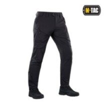 Nohavice M-Tac Rubicon Flex - čierne, 32/34