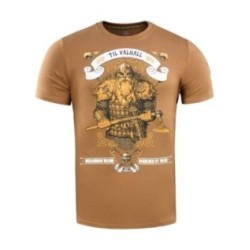 Tričko s potlačou M-Tac Viking - coyote, XS