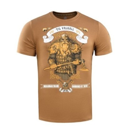 Tričko s potlačou M-Tac Viking - coyote, XS