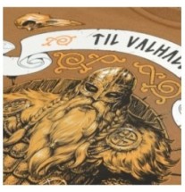 Tričko s potlačou M-Tac Viking - coyote, XS