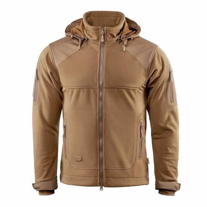 Bunda M-Tac Norman Windblock Fleece - coyote, XL Bunda M-Tac Norman Windblock Fleece - coyote, XL