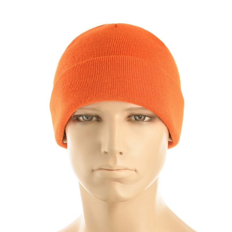 Kulich M-Tac Fine Knit Watch Cap - oranžový, S/M
