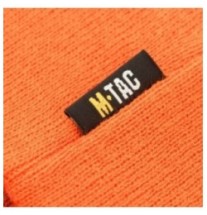 Kulich M-Tac Fine Knit Watch Cap - oranžový, S/M