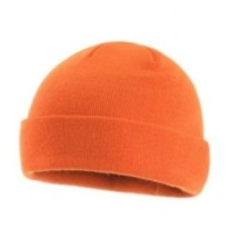 Kulich M-Tac Fine Knit Watch Cap - oranžový, S/M
