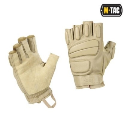 Rukavice bezprsté M-Tac Assault Tactical Mk.1 - béžové