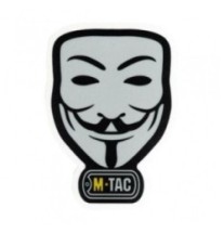 Samolepka M-Tac Anonymous - sivá-čierna