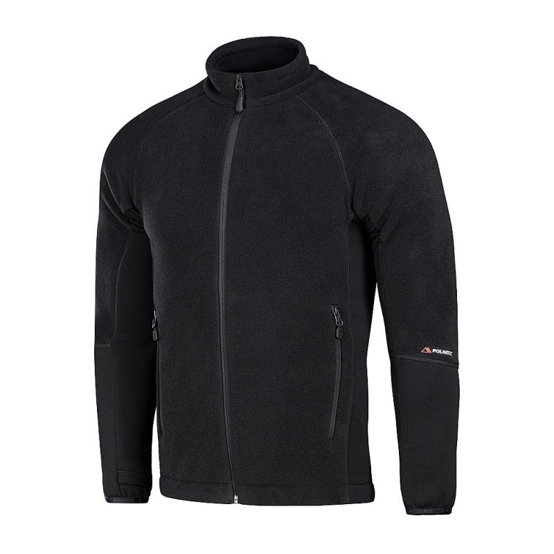 Ľahká fleecová bunda M-Tac Sport Polartec - čierna, XS Ľahká fleecová bunda M-Tac Sport Polartec - čierna, XS
