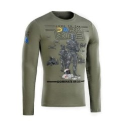 Tričko s dlhým rukávom M-Tac UA Side - olivové, XS