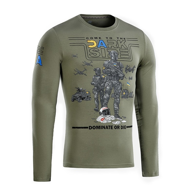 Tričko s dlhým rukávom M-Tac UA Side - olivové, XS Tričko s dlhým rukávom M-Tac UA Side - olivové, XS