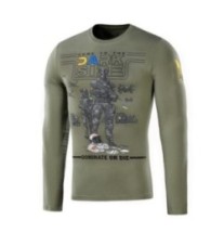 Tričko s dlhým rukávom M-Tac UA Side - olivové, XS