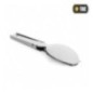 Príbor skladací M-Tac Cutlery Set L - strieborný Príbor skladací M-Tac Cutlery Set L - strieborný