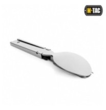 Príbor skladací M-Tac Cutlery Set L - strieborný
