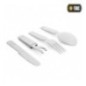 Príbor skladací M-Tac Cutlery Set L - strieborný Príbor skladací M-Tac Cutlery Set L - strieborný