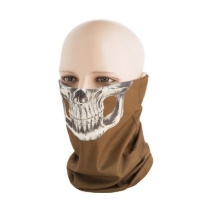 Nákrčník Multi-Wrap M-Tac Reaper Skull - coyote
