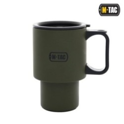 Termohrnček M-Tac Insulated Mug Lid 450 ml - olivová