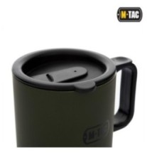 Termohrnček M-Tac Insulated Mug Lid 450 ml - olivová