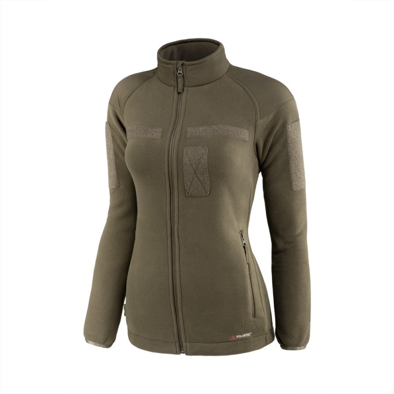 Bunda M-Tac Combat Fleece Polartec Lady - olivová, S Bunda M-Tac Combat Fleece Polartec Lady - olivová, S