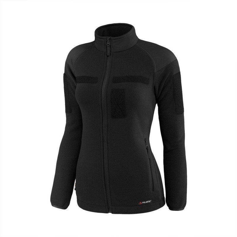 Bunda M-Tac Combat Fleece Polartec Lady - čierna, S Bunda M-Tac Combat Fleece Polartec Lady - čierna, S