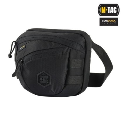 Taška cez rameno M-Tac Sphaera Hex Hardsling Bag Elite Gen.II - čierna