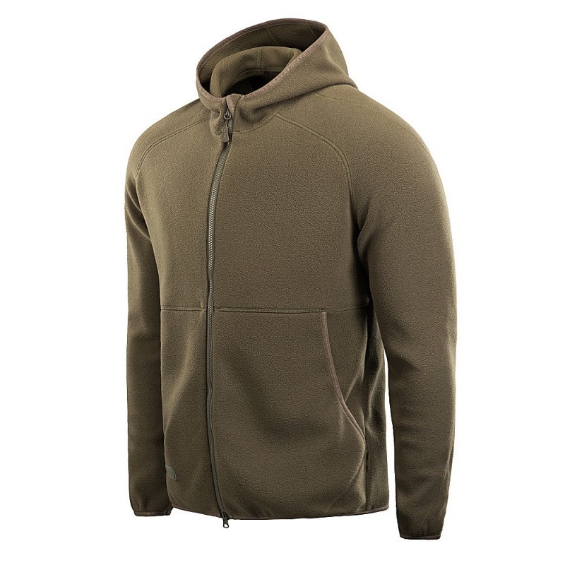 Mikina fleecová M-Tac Lite Microfleece - olivová, S Mikina fleecová M-Tac Lite Microfleece - olivová, S