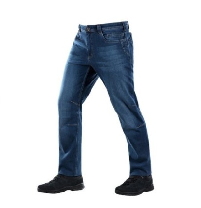 Džínsy taktické M-Tac Tactical Regular Fit - modré, 30/34