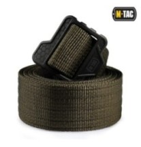 Sťahovací popruh M-Tac Double Duty Tactical Belt Hex - olivový-čierny, S