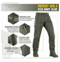Nohavice M-Tac Patriot Flex Gen