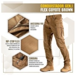 Nohavice M-Tac Conquistador - coyote, 32/34