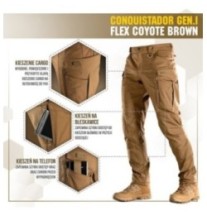 Nohavice M-Tac Conquistador - coyote, 32/34