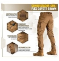 Nohavice M-Tac Conquistador - coyote, 32/34