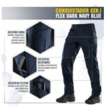 Nohavice M-Tac Conquistador - navy