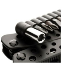 Súprava náradia M-Tac Multitool - čierna