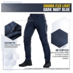 Nohavice M-Tac Sahara Flex Lite - navy, 28/30