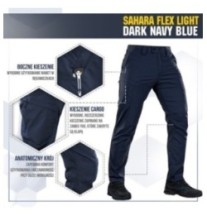 Nohavice M-Tac Sahara Flex Lite - navy, 28/30