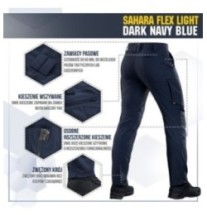 Nohavice M-Tac Sahara Flex Lite - navy, 28/30
