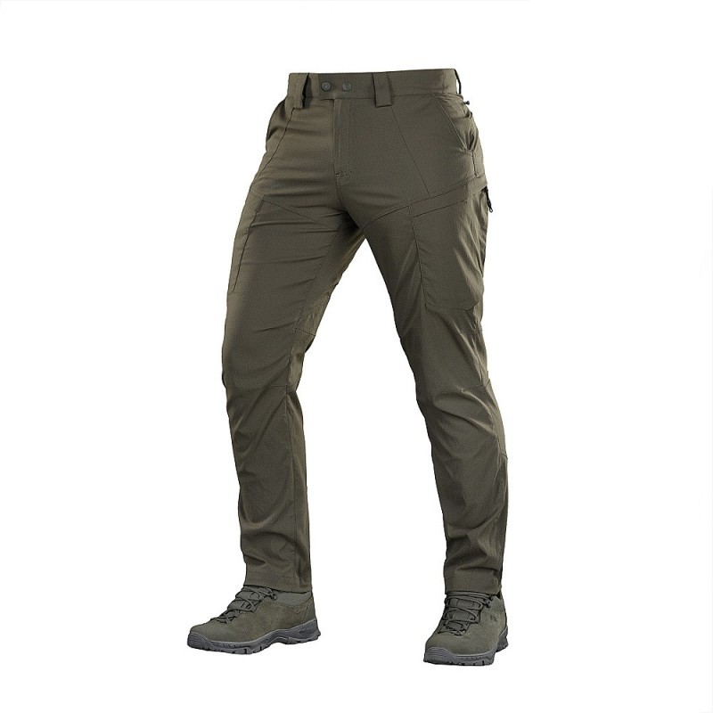 Nohavice M-Tac Sahara Flex Lite - tmavě olivové, 32/34 Nohavice M-Tac Sahara Flex Lite - tmavě olivové, 32/34