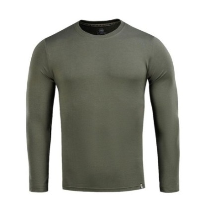 Tričko s dlhým rukávom M-Tac Tee 93/7 Long - olivové, XS