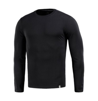 Tričko s dlhým rukávom M-Tac Tee 93/7 Long - čierne, XS