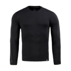 Tričko s dlhým rukávom M-Tac Tee 93/7 Long - čierne, XS